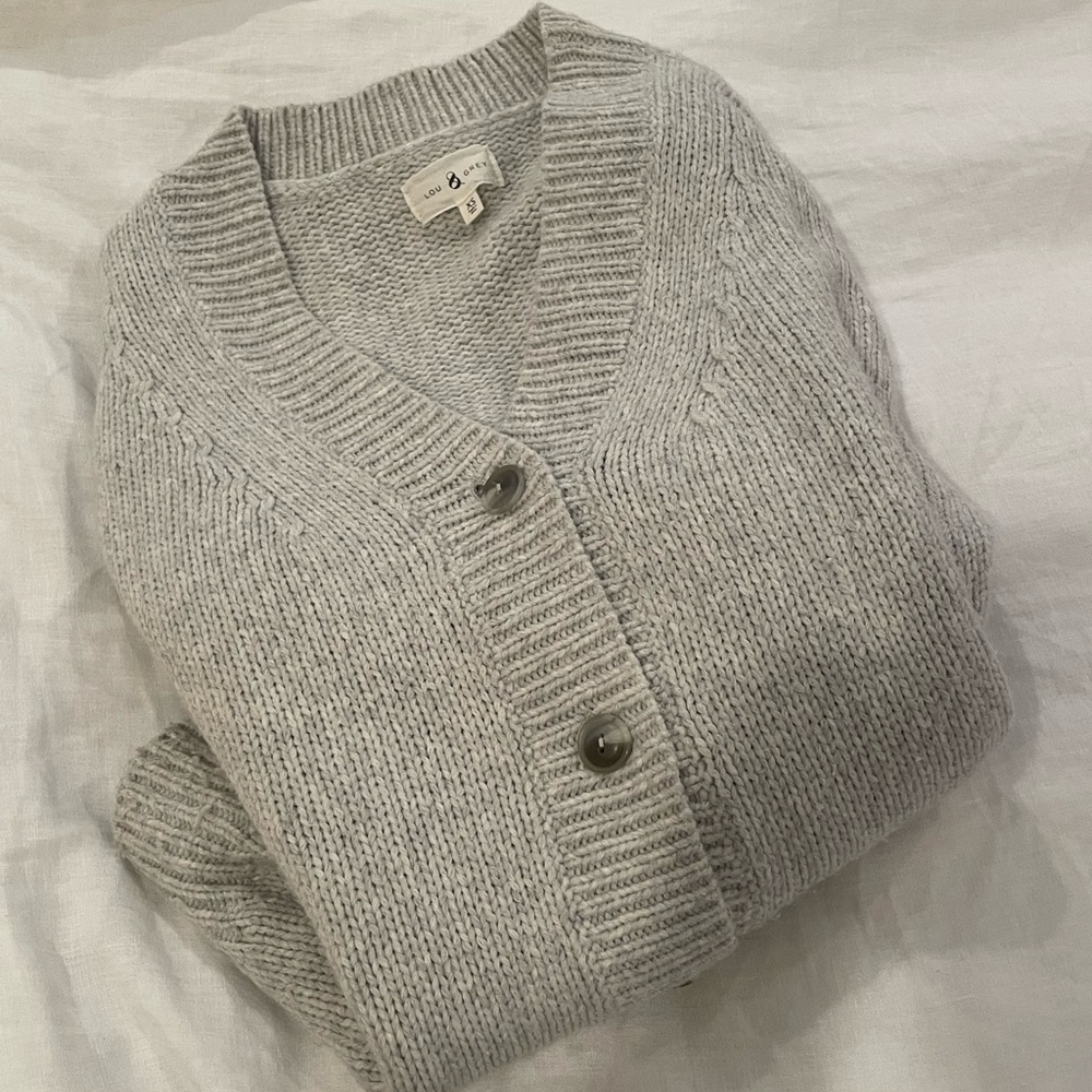 LOU & GREY grey cardigan
